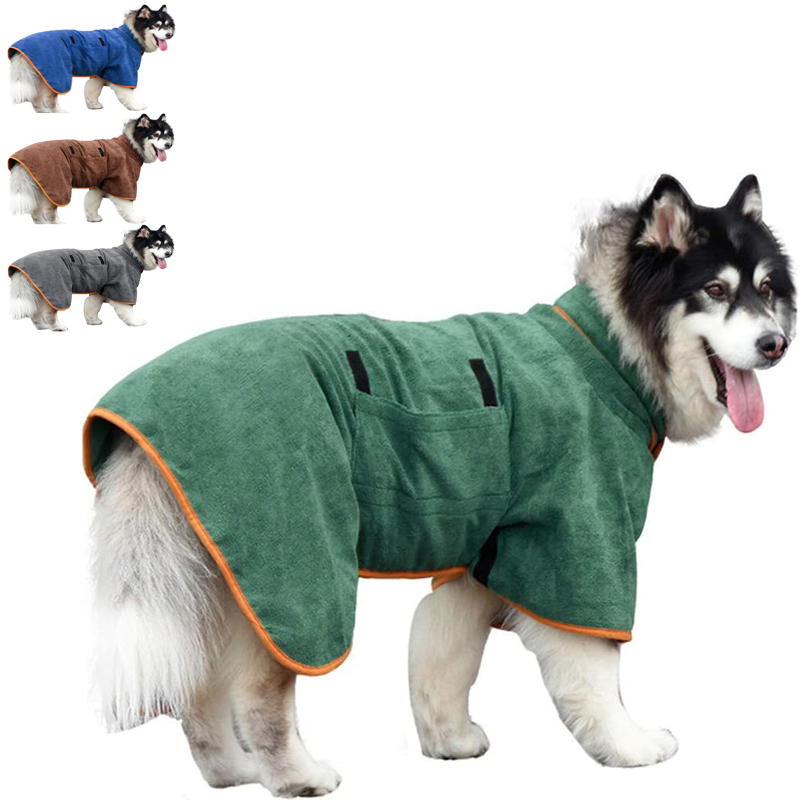 Beach Towel Large - Accappatoio per Cani, Asciugamano per Animali