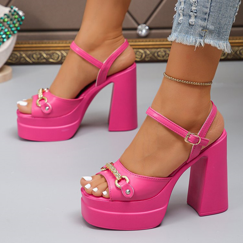 Casual Sandal Leather - Nuovi prodotti estivi 2026 Testa quadrata