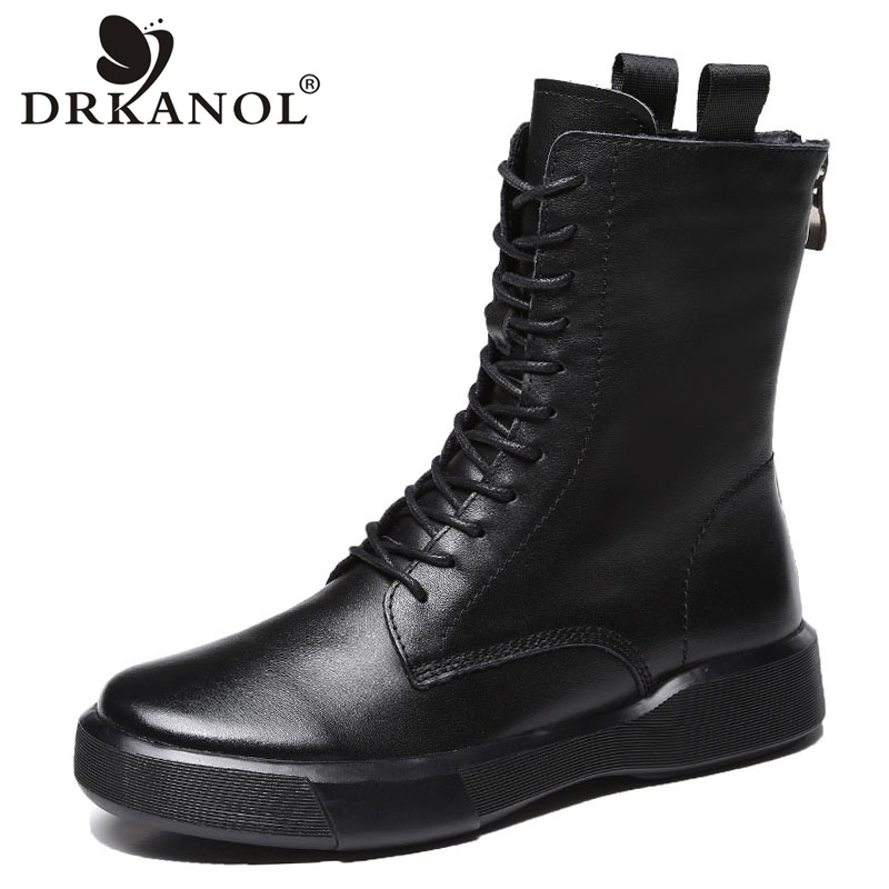 Casual Sandal Leather - DRKANOL 2026 Stivali da donna moda