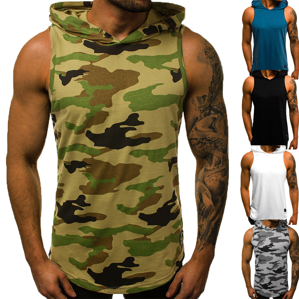 Canotta da uomo Streetwear Cam - Tank Top Muscle recensione e prezzo